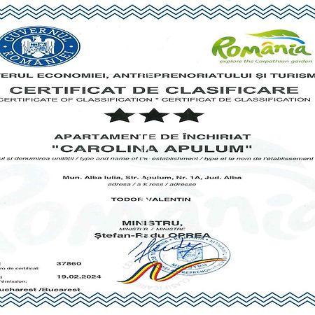 알바루리아 Vila Carolina Apulum 빌라 외부 사진